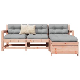 Gartensofa-Set 4-teilig aus massivem Douglasienholz von vidaXL, Gartensets - Ref: Foro24-3250794, Preis: 244,47 €, Rabatt: %