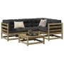 Garden sofa set 5 pieces impregnated pine wood by vidaXL, Garden sets - Ref: Foro24-3299422, Price: 281,69 €, Discount: %