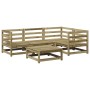 Garden sofa set 5 pieces impregnated pine wood by vidaXL, Garden sets - Ref: Foro24-3299422, Price: 280,99 €, Discount: %