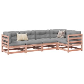 5-piece garden sofa set with Douglas fir wood cushions by vidaXL, Garden sets - Ref: Foro24-3299436, Price: 513,83 €, Discoun...