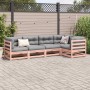 5-teilige Gartensofagarnitur mit Kissen aus Douglasienholz von vidaXL, Gartensets - Ref: Foro24-3299436, Preis: 513,83 €, Rab...