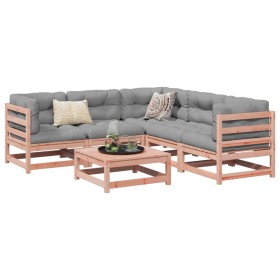 Gartensofa-Set 6-teilig aus massivem Douglasienholz von vidaXL, Gartensets - Ref: Foro24-3299443, Preis: 330,72 €, Rabatt: %