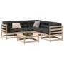 Garden sofa set 6 pieces solid pine wood by vidaXL, Garden sets - Ref: Foro24-3299441, Price: 335,74 €, Discount: %