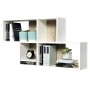 FMD Wall shelf with 4 compartments white by FMD, Shelves and shelves - Ref: Foro24-428768, Price: 97,37 €, Discount: %