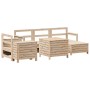 Garden sofa set 7 pieces solid pine wood by vidaXL, Garden sets - Ref: Foro24-3250548, Price: 464,86 €, Discount: %