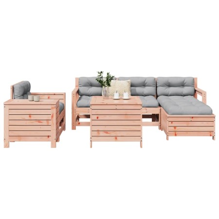 Garden sofa set 7 pieces solid Douglas fir wood by vidaXL, Garden sets - Ref: Foro24-3250534, Price: 480,99 €, Discount: %