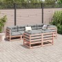 7-piece garden sofa set with Douglas fir wood cushions by vidaXL, Garden sets - Ref: Foro24-3299495, Price: 734,75 €, Discoun...