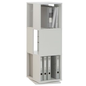 FMD Offener drehbarer Aktenschrank weiß 34x34x108 cm von FMD, Aktenschränke - Ref: Foro24-428797, Preis: 109,87 €, Rabatt: %