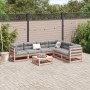 7-piece garden sofa set with Douglas fir wood cushions by vidaXL, Garden sets - Ref: Foro24-3299469, Price: 649,29 €, Discoun...