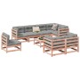 Gartensofa-Set 9-teilig aus massivem Douglasienholz von vidaXL, Gartensets - Ref: Foro24-3299510, Preis: 499,86 €, Rabatt: %