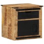 Solid mango wood bedside table 40x40x45 cm by vidaXL, Nightstands - Ref: Foro24-358915, Price: 106,67 €, Discount: %