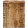 Mesita de noche madera maciza de mango 40x40x45 cm de vidaXL, Mesitas de noche - Ref: Foro24-358915, Precio: 106,79 €, Descue...