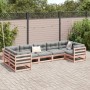 Gartensofa-Set 7-teilig aus massivem Douglasienholz von vidaXL, Gartensets - Ref: Foro24-3299616, Preis: 391,92 €, Rabatt: %