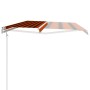 Toldo automático retráctil naranja y marrón 400x300 cm de vidaXL, Toldos - Ref: Foro24-3051203, Precio: 509,34 €, Descuento: %