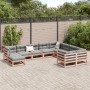 10-teilige Gartensofagarnitur mit Kissen aus Douglasienholz von vidaXL, Gartensets - Ref: Foro24-3299642, Preis: 993,95 €, Ra...