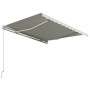 Toldo manual retráctil color crema 300x250 cm de vidaXL, Toldos - Ref: Foro24-3051195, Precio: 246,92 €, Descuento: %