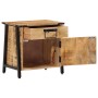 Mesita de noche madera maciza de mango 40x30x42 cm de vidaXL, Mesitas de noche - Ref: Foro24-358917, Precio: 100,04 €, Descue...