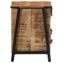 Mesita de noche madera maciza de mango 40x30x42 cm de vidaXL, Mesitas de noche - Ref: Foro24-358917, Precio: 100,04 €, Descue...