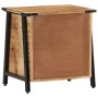 Mesita de noche madera maciza de mango 40x30x42 cm de vidaXL, Mesitas de noche - Ref: Foro24-358917, Precio: 100,04 €, Descue...