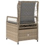 Garden recliners 2 pcs beige synthetic rattan by vidaXL, Garden chairs - Ref: Foro24-368664, Price: 209,99 €, Discount: %