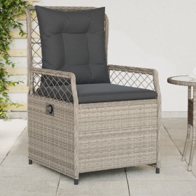 Gartenliegen 2 Stück hellgraues synthetisches Rattan von vidaXL, Gartenstühle - Ref: Foro24-368666, Preis: 209,99 €, Rabatt: %