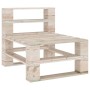 8-piece pine wood pallet garden furniture set by vidaXL, Garden sets - Ref: Foro24-3066034, Price: 369,99 €, Discount: %