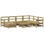 Garden sofa set 8 pieces impregnated pine wood by vidaXL, Garden sets - Ref: Foro24-3250583, Price: 465,99 €, Discount: %