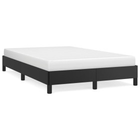 Black synthetic leather bed frame 120x190 cm by vidaXL, Beds and slatted bases - Ref: Foro24-3269619, Price: 94,97 €, Discoun...