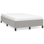 Estructura de cama tela gris claro 120x190 cm de vidaXL, Camas y somieres - Ref: Foro24-3269631, Precio: 115,45 €, Descuento: %