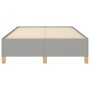 Light gray fabric bed frame 120x190 cm by vidaXL, Beds and slatted bases - Ref: Foro24-3269638, Price: 116,52 €, Discount: %