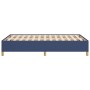 Blue fabric bed frame 120x190 cm by vidaXL, Beds and slatted bases - Ref: Foro24-3269644, Price: 116,52 €, Discount: %