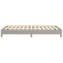 Estructura de cama tela gris claro 120x190 cm de vidaXL, Camas y somieres - Ref: Foro24-3269612, Precio: 96,99 €, Descuento: %