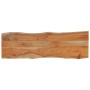 Rectangular board acacia wood live edge 120x40x2.5 cm by vidaXL, Table tops - Ref: Foro24-370614, Price: 63,82 €, Discount: %