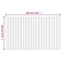 Rechteckiger Bambusteppich in heller Naturfarbe 60x100 cm von vidaXL, Teppiche - Ref: Foro24-376711, Preis: 15,99 €, Rabatt: %