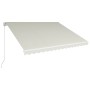 Toldo manual retráctil color crema 400x300 cm de vidaXL, Toldos - Ref: Foro24-3051213, Precio: 295,32 €, Descuento: %