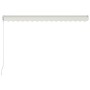 Cream-colored manual retractable awning 400x300 cm by vidaXL, Awnings - Ref: Foro24-3051213, Price: 295,32 €, Discount: %