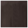 Dark brown rectangular bamboo rug 100x100 cm by vidaXL, Rugs - Ref: Foro24-376803, Price: 18,21 €, Discount: %