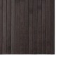 Dark brown rectangular bamboo rug 100x100 cm by vidaXL, Rugs - Ref: Foro24-376803, Price: 18,21 €, Discount: %