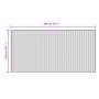 Rechteckiger brauner Bambusteppich 100x200 cm von vidaXL, Teppiche - Ref: Foro24-376944, Preis: 29,89 €, Rabatt: %