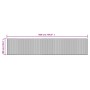 Dunkelbrauner rechteckiger Bambusteppich 100x500 cm von vidaXL, Teppiche - Ref: Foro24-376965, Preis: 62,58 €, Rabatt: %