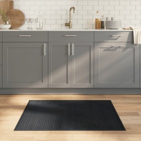 Rectangular gray bamboo rug 80x100 cm by vidaXL, Rugs - Ref: Foro24-376904, Price: 17,99 €, Discount: %