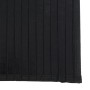 Rectangular black bamboo rug 70x500 cm by vidaXL, Rugs - Ref: Foro24-376888, Price: 46,98 €, Discount: %