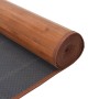 Square brown bamboo rug 100x100 cm by vidaXL, Rugs - Ref: Foro24-376938, Price: 21,36 €, Discount: %