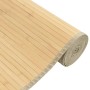 Rectangular bamboo rug light natural color 80x500 cm by vidaXL, Rugs - Ref: Foro24-376927, Price: 51,70 €, Discount: %