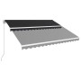 Anthracite gray manual retractable awning 450x300 cm by vidaXL, Awnings - Ref: Foro24-3051218, Price: 360,24 €, Discount: %