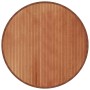 Round brown bamboo rug 100 cm by vidaXL, Rugs - Ref: Foro24-376986, Price: 21,99 €, Discount: %