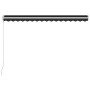 Anthracite gray manual retractable awning 450x300 cm by vidaXL, Awnings - Ref: Foro24-3051218, Price: 360,24 €, Discount: %