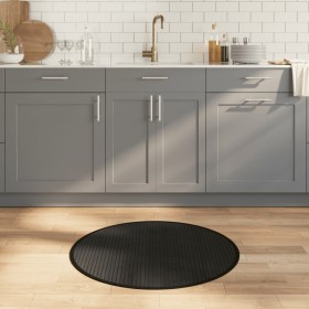 Round black bamboo rug 80 cm by vidaXL, Rugs - Ref: Foro24-376978, Price: 15,99 €, Discount: %