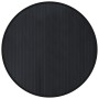 Alfombra redonda bambú negro 100 cm de vidaXL, Alfombras - Ref: Foro24-376984, Precio: 19,71 €, Descuento: %