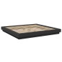 Estructura de cama madera de ingeniería negra 200x200 cm de vidaXL, Camas y somieres - Ref: Foro24-3281162, Precio: 179,77 €,...